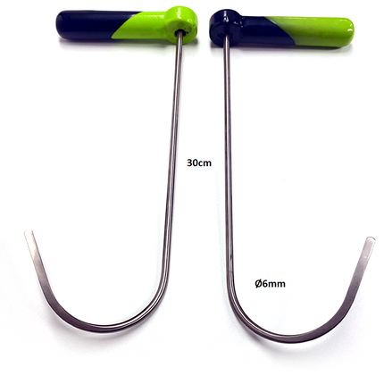 2 Parça Sustalı Kanca Çubuk Takımı