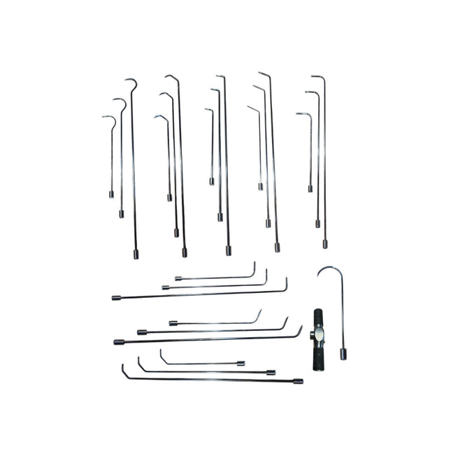 26 Parça Döndürülebilir ve Taktik Saplı Paslanmaz Çelik Çubuk Takımı 