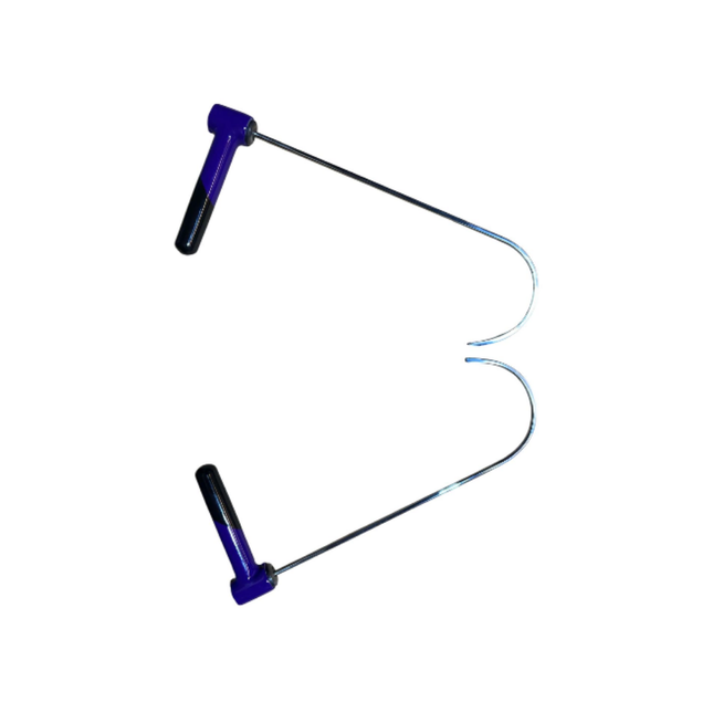 2 Parça Sustalı Kanca - Paslanmaz Çubuk Takımı