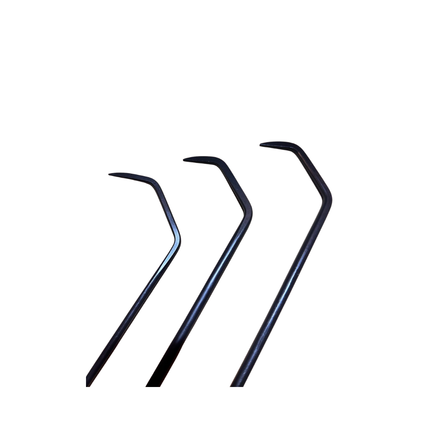 3 Parça Sustalı Özel Kıvrımlı Çubuk Takımı 