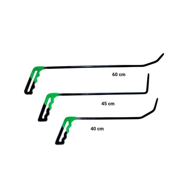 3 Parça Çift Kıvrım Çubuk Takımı 
