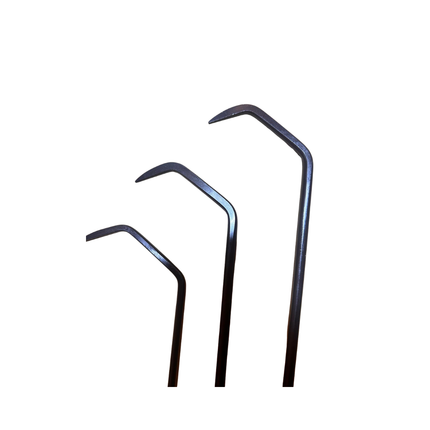 3 Parça Sustalı Özel Kıvrımlı Çubuk Takımı 