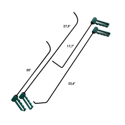 4 Parça Sustalı Çubuk Takımı