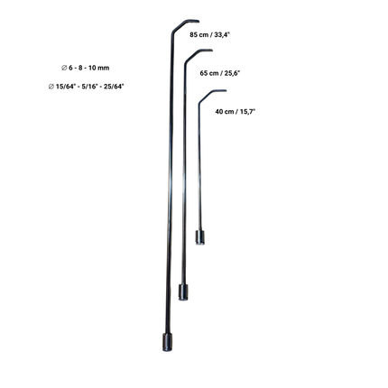 26 Parça Döndürülebilir ve Taktik Saplı Paslanmaz Çelik Çubuk Takımı 
