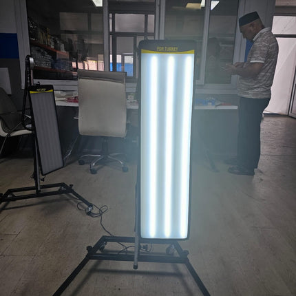 PDR 6 LED Profesyonel Büyük Lamba ( 3 Sarı 3 Beyaz )