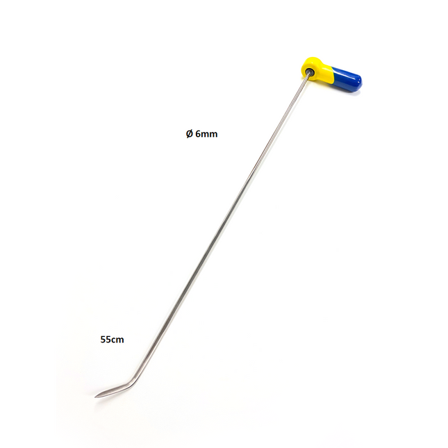 Tek Parça Sustalı Çubuk - 55cm/6mm - 360 Derece 