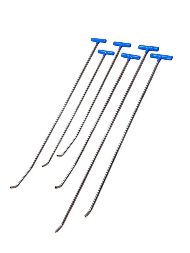 6 Parça Paslanmaz Çelik Ucu Değişen Çift Kıvrım Set 5/16 Uç