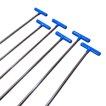 6 Parça Paslanmaz Çelik Ucu Değişen Çift Kıvrım Set 5/16 Uç