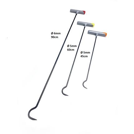 3 Parça Uzun Kanca Çubuk Takımı 