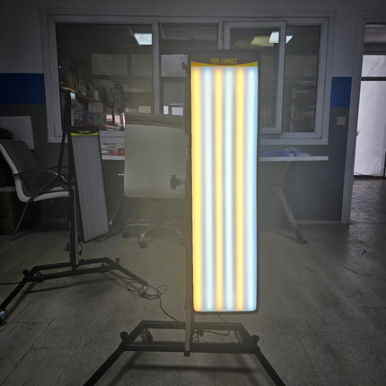 PDR 6 LED Profesyonel Büyük Lamba ( 3 Sarı 3 Beyaz )