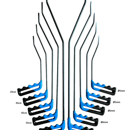 10 Parça Ayraç Set Kıvrımlı Model
