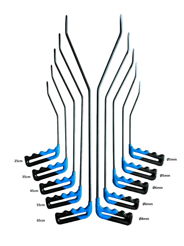 10 Parça Ayraç Set Kıvrımlı Model