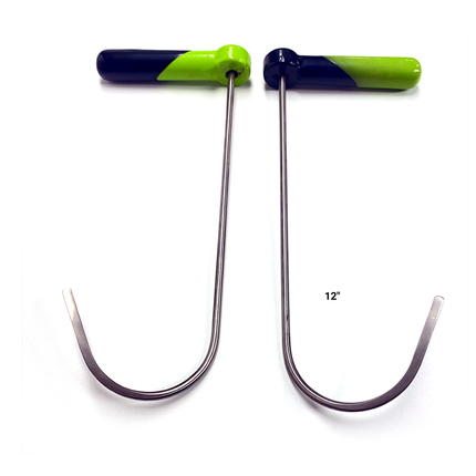 2 Parça Sustalı Kanca Çubuk Takımı